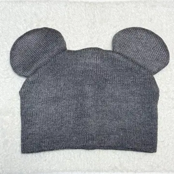 [ 새상품급 ] 디즈니 귀달이 니트 모자 그레이 가을/겨울