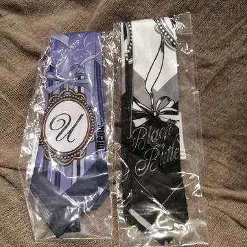 블랙 집사 후쿠야 캐릭터 복권 스카프 참 2