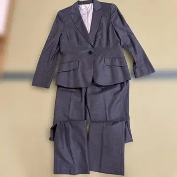 ensuite 여성용 수트 셋업 그레이