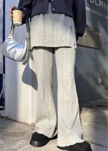 [ 택 포함 ] ciaopanic typy 자카드 리브 치마바지