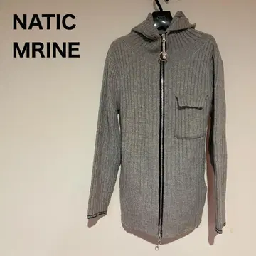 [ 새상품급 ] NATIC 그레이 리브 후드티