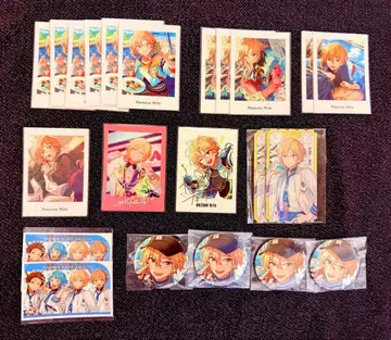 앙스타 니토 나즈나 캔뱃지 파샤츠 홀로 카드 묶음 상품