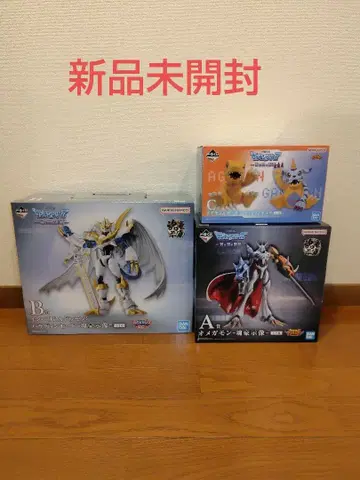 디지몬 제일복권 ABC상 피규어 미개봉 새상품