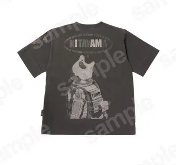 키타야마 히로미츠 파문 라이브 티셔츠 은색 테이프 1개