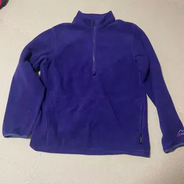 MANASTASH 퍼플 플리스 자켓 L