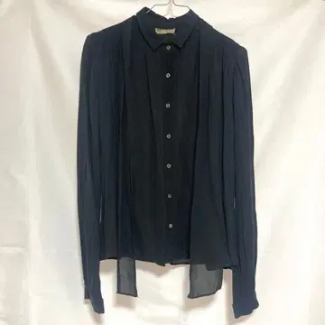 forte_forte 보타이 달린 블라우스 리본 탈부착 가능