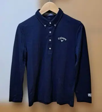 캘러웨이 피케 셔츠 (긴팔) / 사이즈 L 네이비