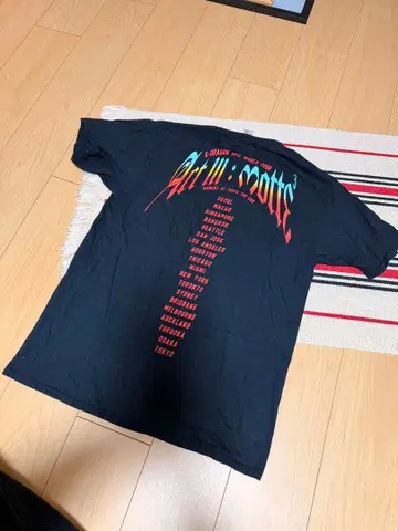 BIGBANG G-DRAGON 2017 월드 투어 티셔츠