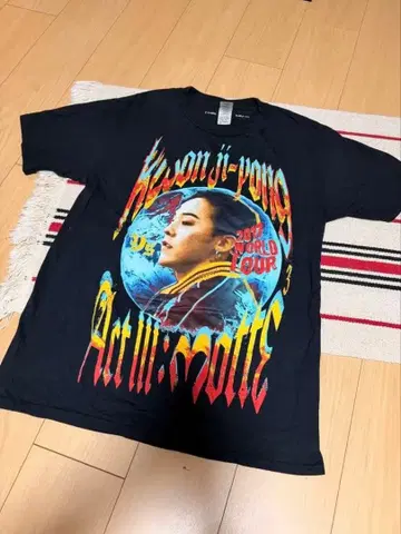 BIGBANG G-DRAGON 2017 월드 투어 티셔츠