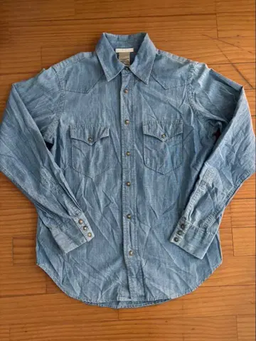 CHAMBRAY SHIRT 데님 셔츠 XS