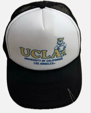 UCLA 트래커 캡 화이트 블랙