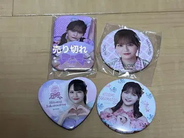 =LOVE 이코러브 타카마츠 히토미 묶음 판매 캔뱃지 3종