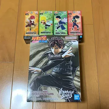 NARUTO 피규어 5개 세트 VIBRATION STARS 월드 컬렉션