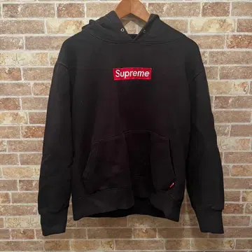 박스 로고 후드티