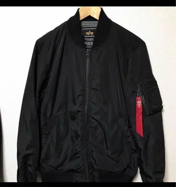 ALPHA INDUSTRIES MA-1 L 사이즈 블랙