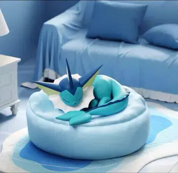 포켓몬 중국 한정판 LANGBOWANG 낮잠 시리즈 샤미드