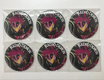 해즈빈 호텔 알래스터 라디오 데몬 신주쿠 마루이 캔뱃지 A 6점