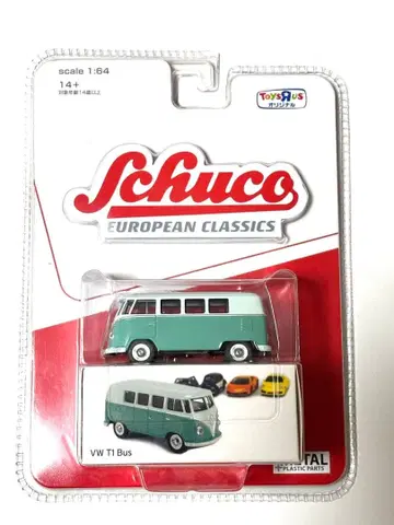 슈코 1/64 폭스바겐 T1 버스 미니카