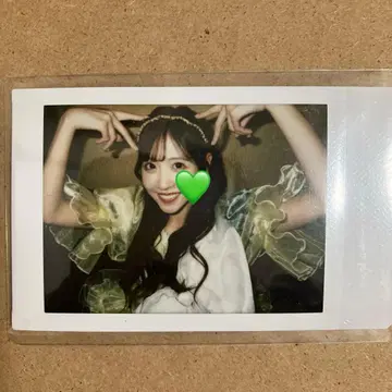 사쿠라이 유이 FRUITS ZIPPER 폴라로이드 오간자 의상