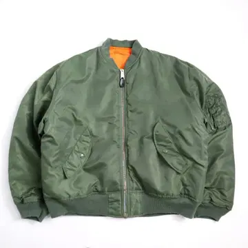 빈티지 90s 00s 쇼트 기장 MA-1 플라이트 자켓 XL