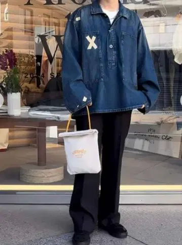 [ 새상품급 ] 신존 센터 프레스 팬츠 블랙 32