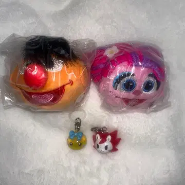 홋페짱 세서미 스트릿 메지루시 액세서리 묶음 판매 4종 세트