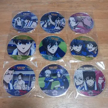 블루 록 총 9종 트레이딩 아크릴 코스터 Dver. 새상품