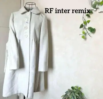 RF inter remix [ 새상품 택 없음 ] 화이트 롱 코트