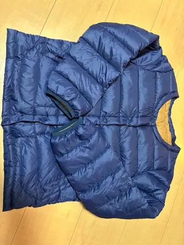 네이비 다운 자켓 여성용 M