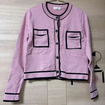 핑크 한국 스타일 가디건 오늘 한정판 100엔 할인!!