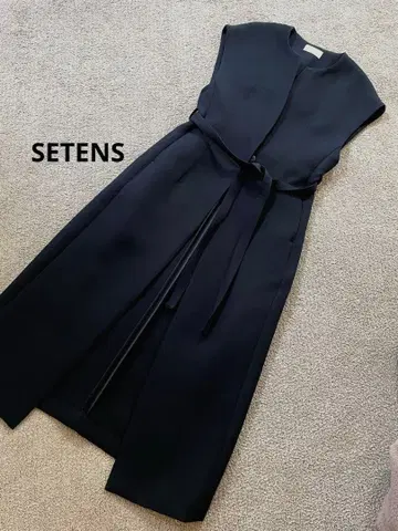 SETENS 세텐스 롱베스트 베스트 아우터 코트