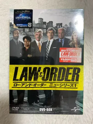 LAW & ORDER 로 앤 오더 뉴 시리즈 1 DVD-BOX