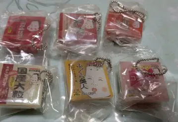 반다이 샤카샤카 스윙 오카메 낫토 6개 세트 희귀 레어