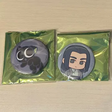 라오허전기 로샤오헤이센키 2 캔뱃지 샤오헤이 무겐 2개 세트