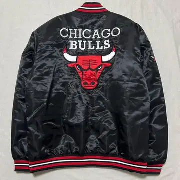 CHICAGO BULLS 시카고 불스 NBA 바시티 자켓 자수 빅 로고