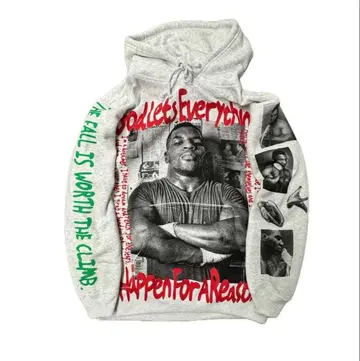 새상품 sicario cartel 마이크 타이슨 후드티 XL