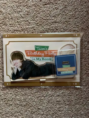 후쿠모토 타이세이 같이 두 번 더 자자 아크릴 스탠드 미개봉 새상품