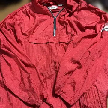 구제 의류 Marlboro 나일론 자켓 XL 레드