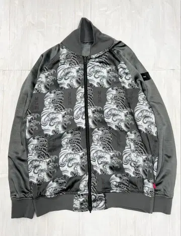 Wave reversible blouson / GRAY