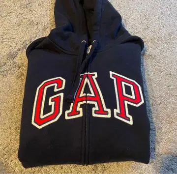 gap 지퍼 후드티