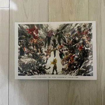 나의 히어로 아카데미아 원화전 히로아카전 공식 도록