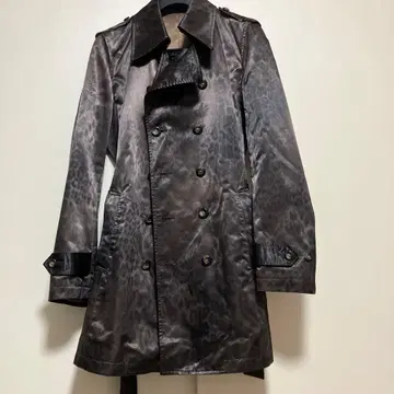 Tornado Mart 레오파드 무늬 트렌치코트 L