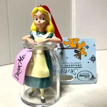 디즈니 스토어 이상한 나라의 앨리스 오너먼트 2015 택 포함