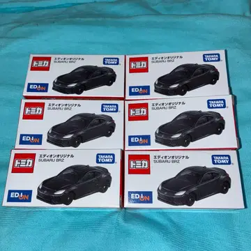 토미카 에디온 한정판 스바루 BRZ 6대 세트