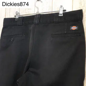 Dickies 874 블랙 워크 팬츠 디키즈 블랙