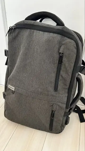 그레이 다기능 비즈니스 백팩