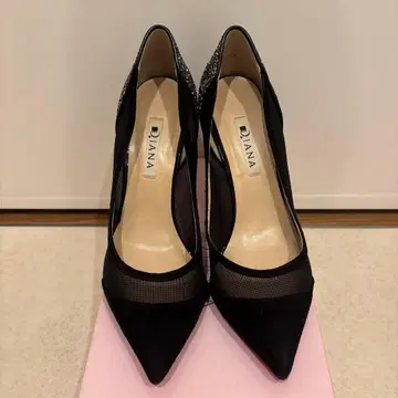 새상품급 DIANA 24cm 블랙 하이힐 TS 19229