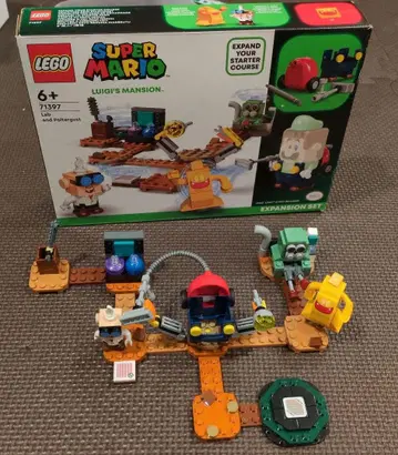 루이지 맨션 레고 마리오