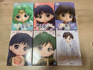 Qposket 세일러문 캐릭터 6체 세트