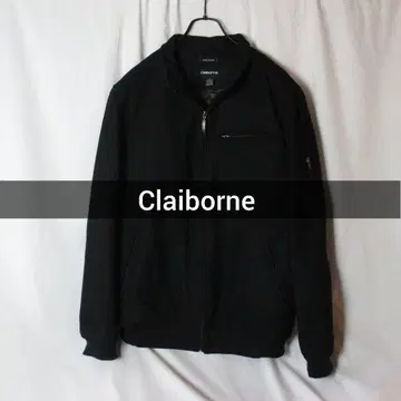 Claiborne 블랙 울 자켓 집업 L